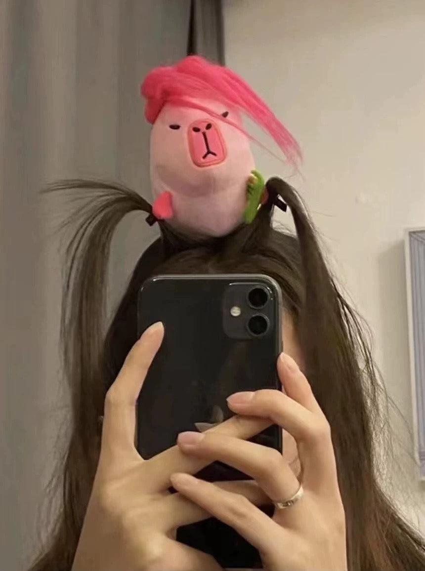 Cute capybara hairband💕🦦