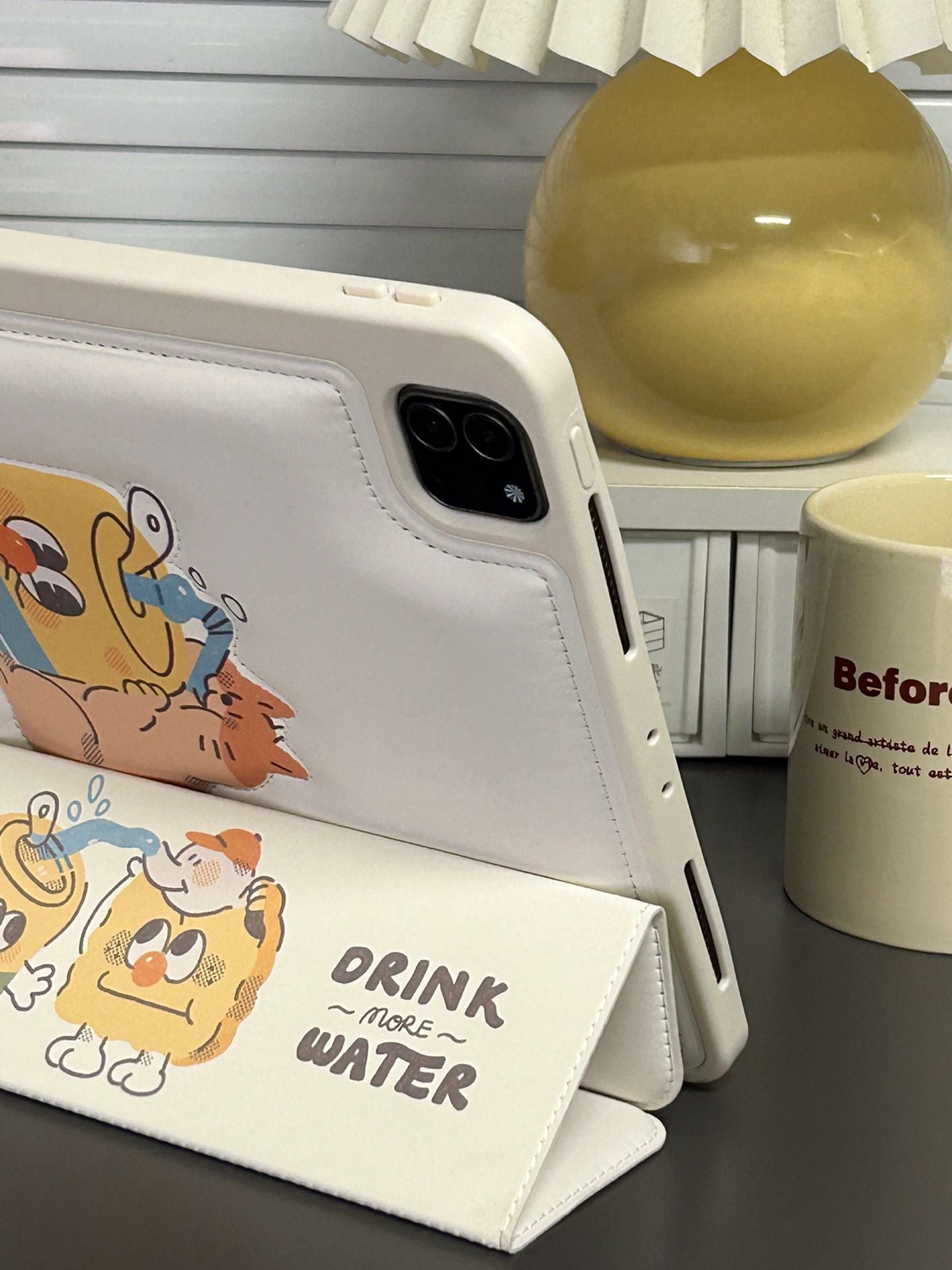 IPAD Cover Drink more Water πΊπ¦