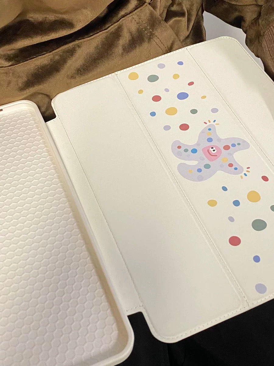 Starfish iPad case🩵🤍