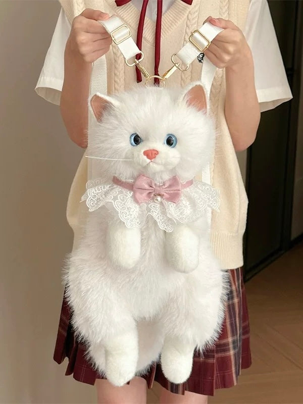Plush Cat Backpack🐱