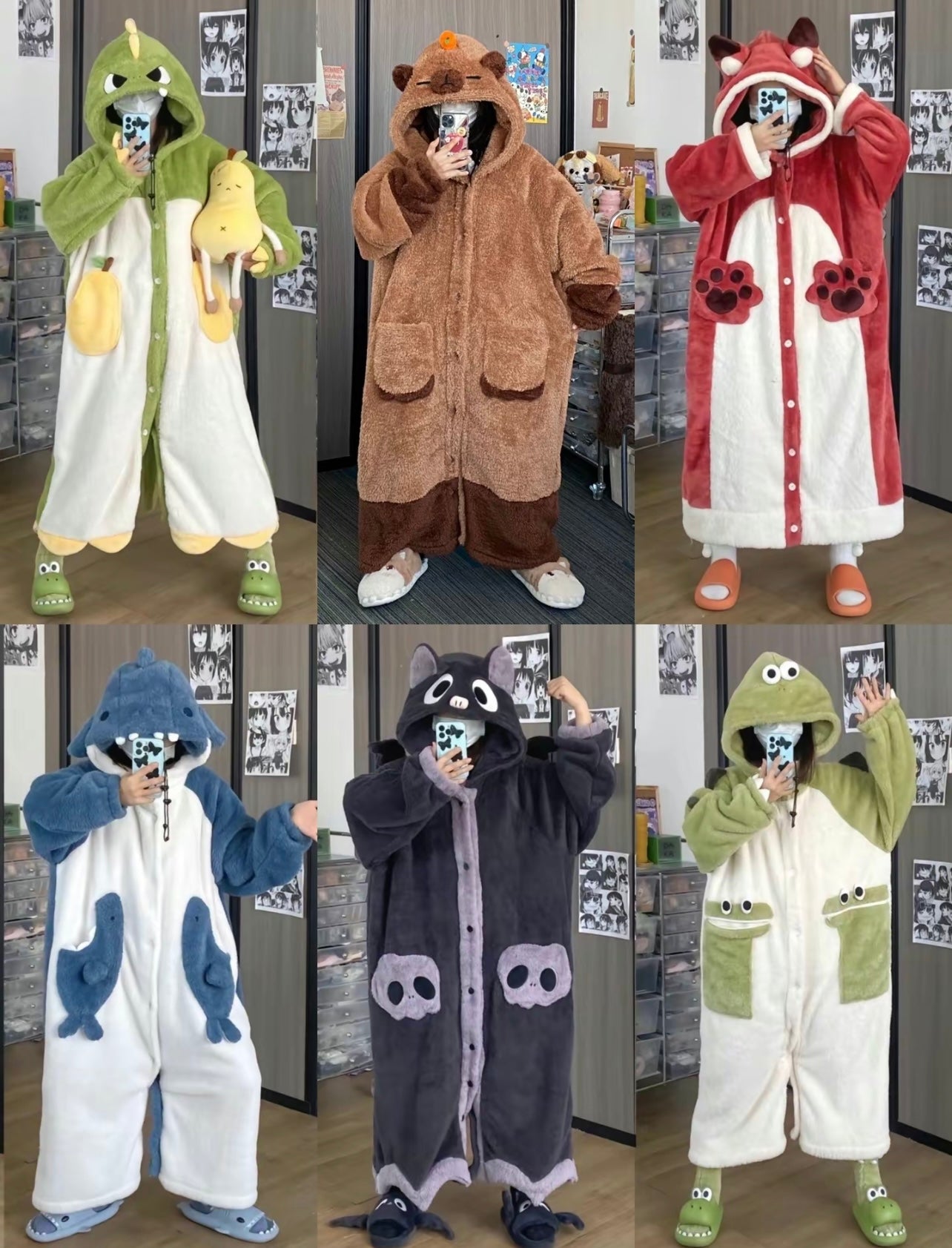 🦖Collection of cute animal sets🐼🦊