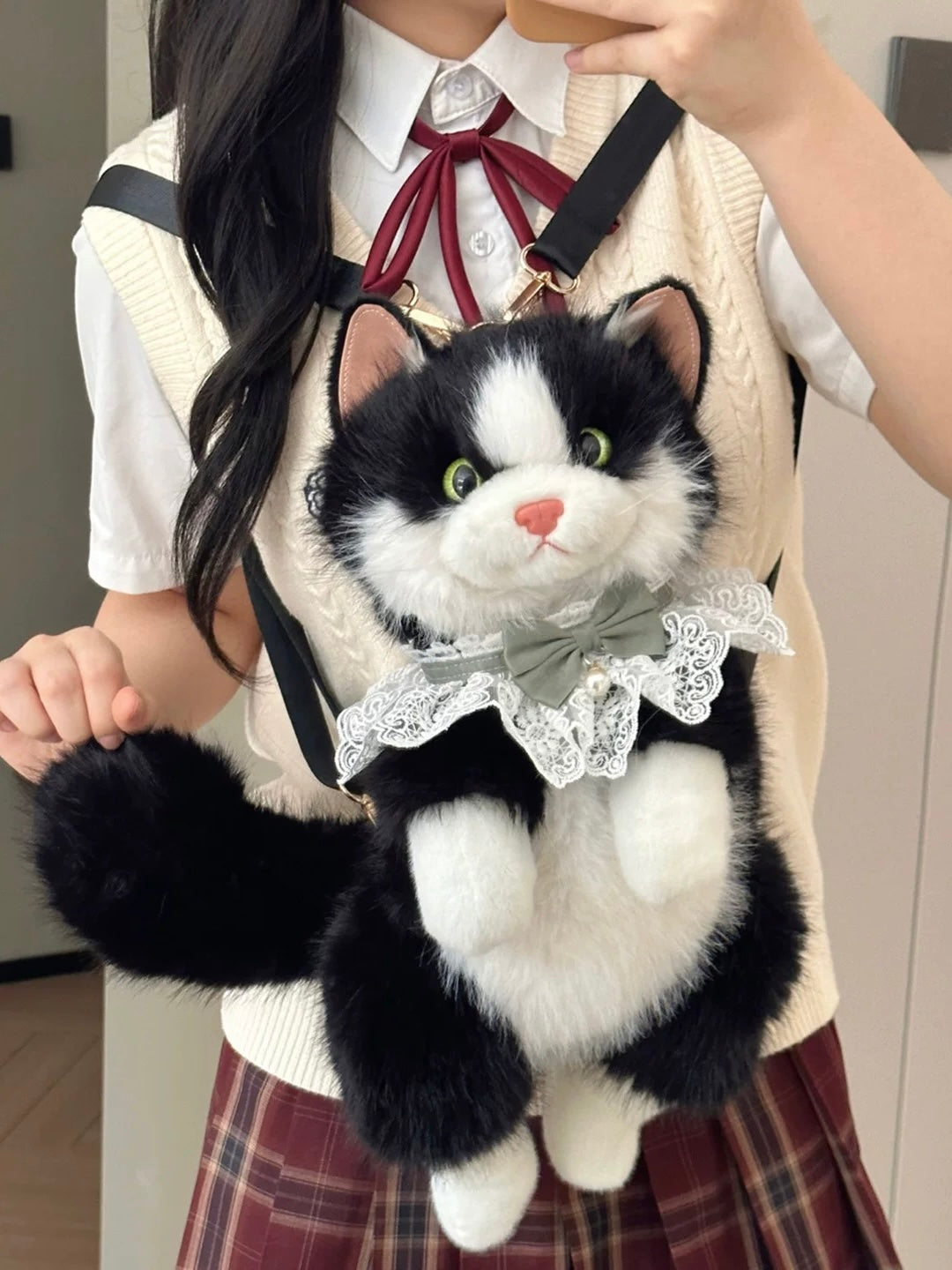 Plush Cat Backpack🐱