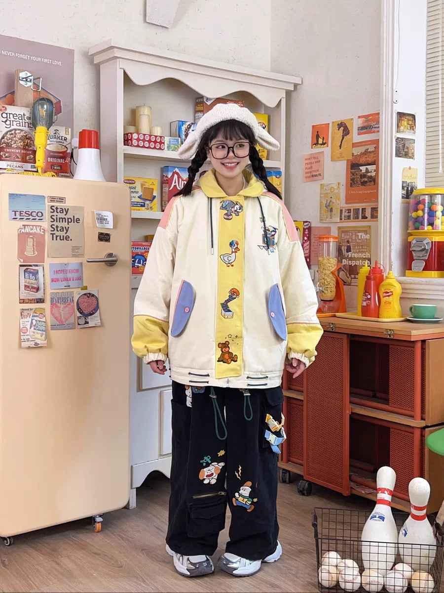 ππHooded Windproof Cotton Jacket 2024 Winter,Colorful shirts ππ©΅ππ