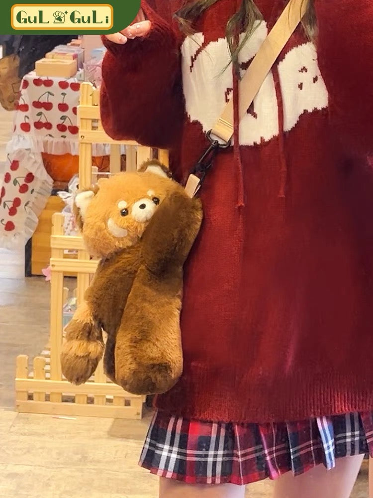 🥰 Super cute red panda bag ❤️