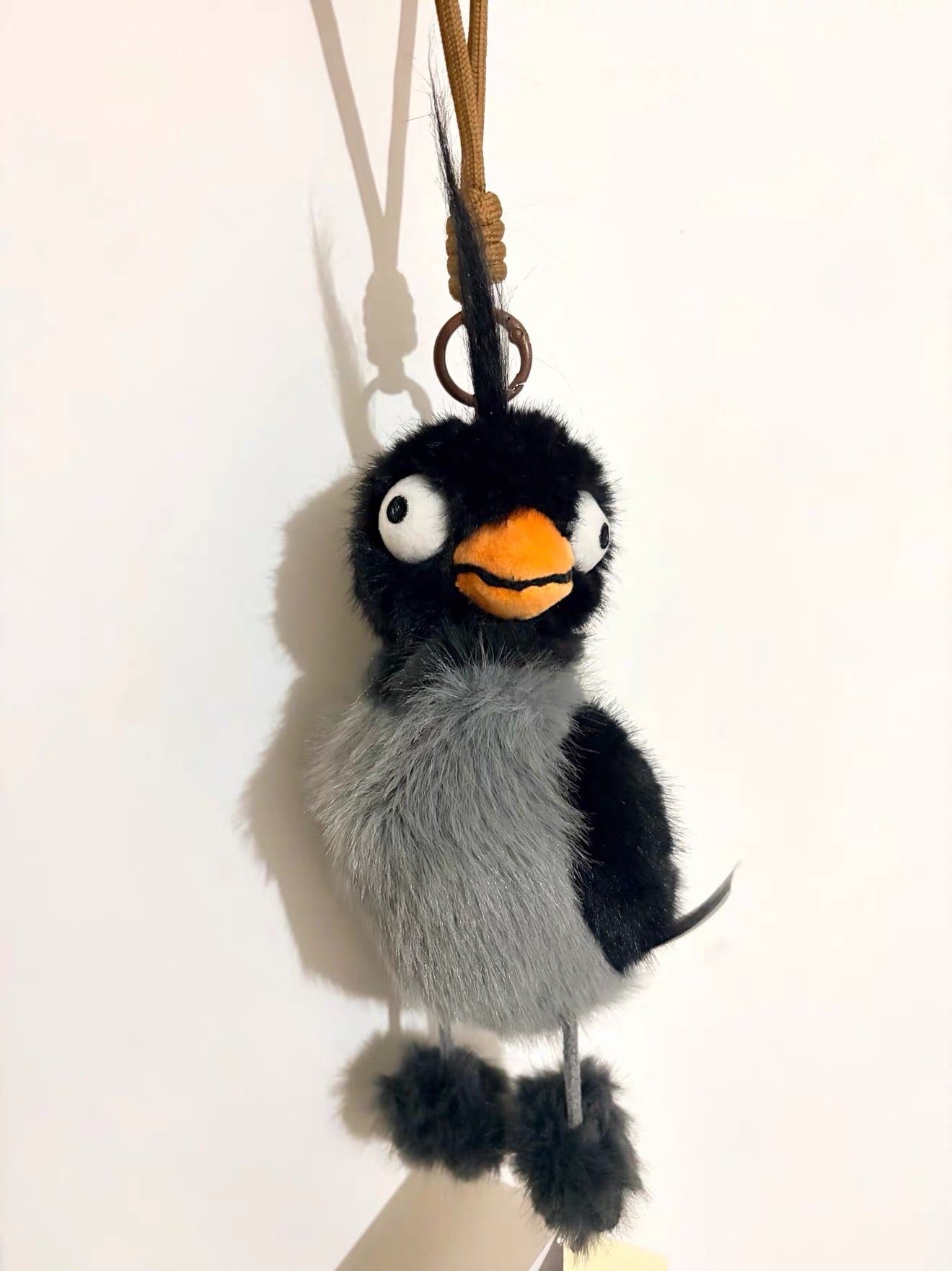 Soft Plush Bird Keychain