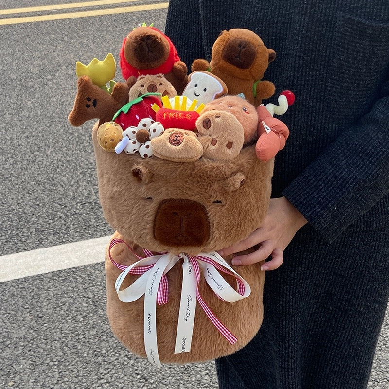 Capybara doll bouquet💐