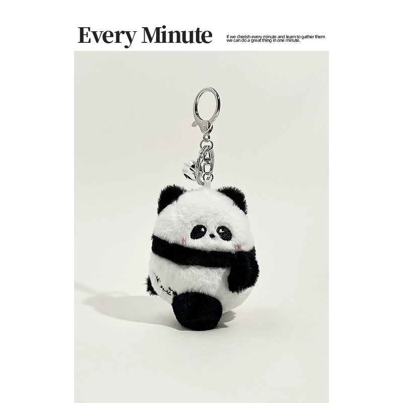 Panda keychain magnets stick together 🐼