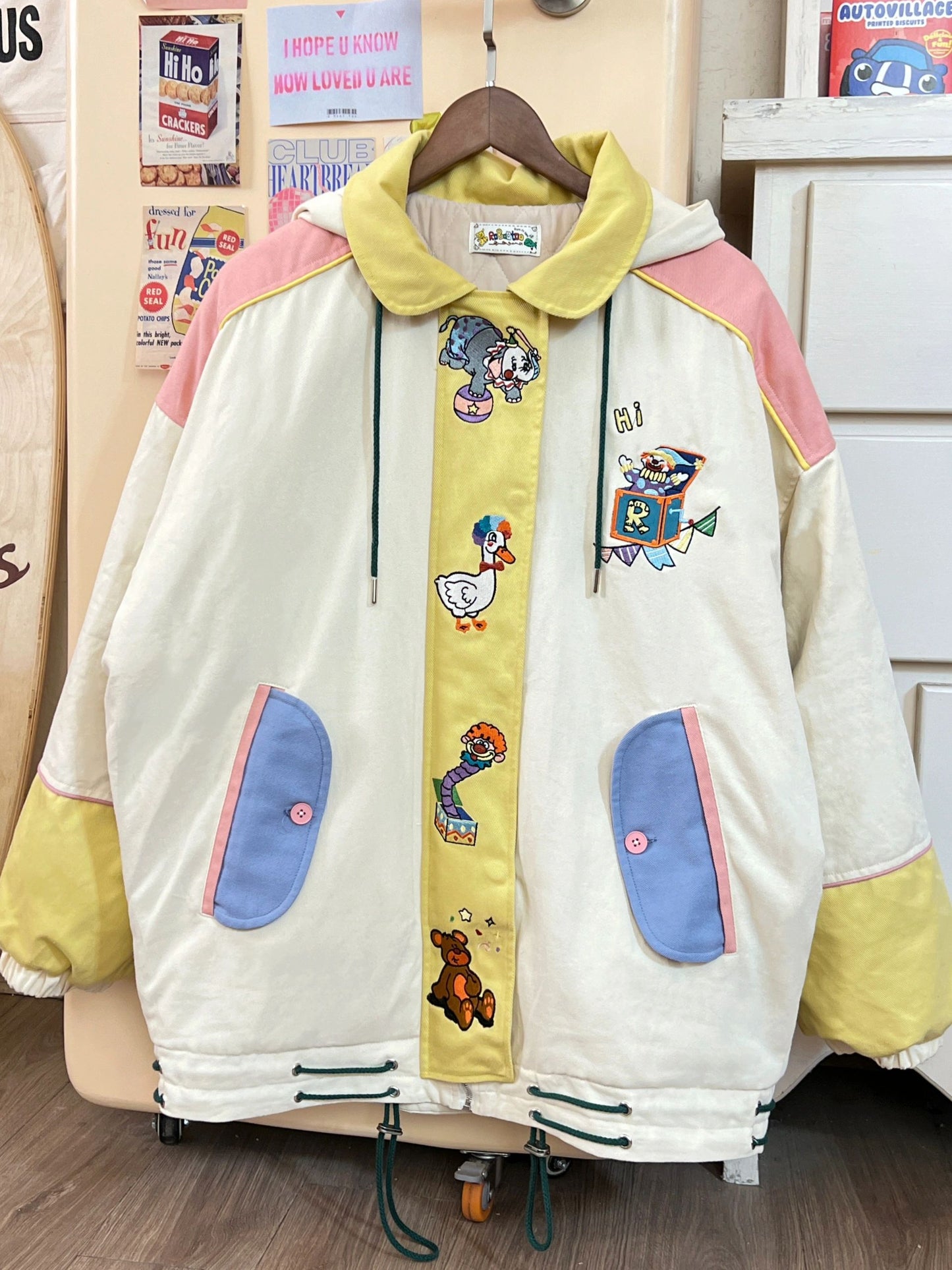 ππHooded Windproof Cotton Jacket 2024 Winter,Colorful shirts ππ©΅ππ