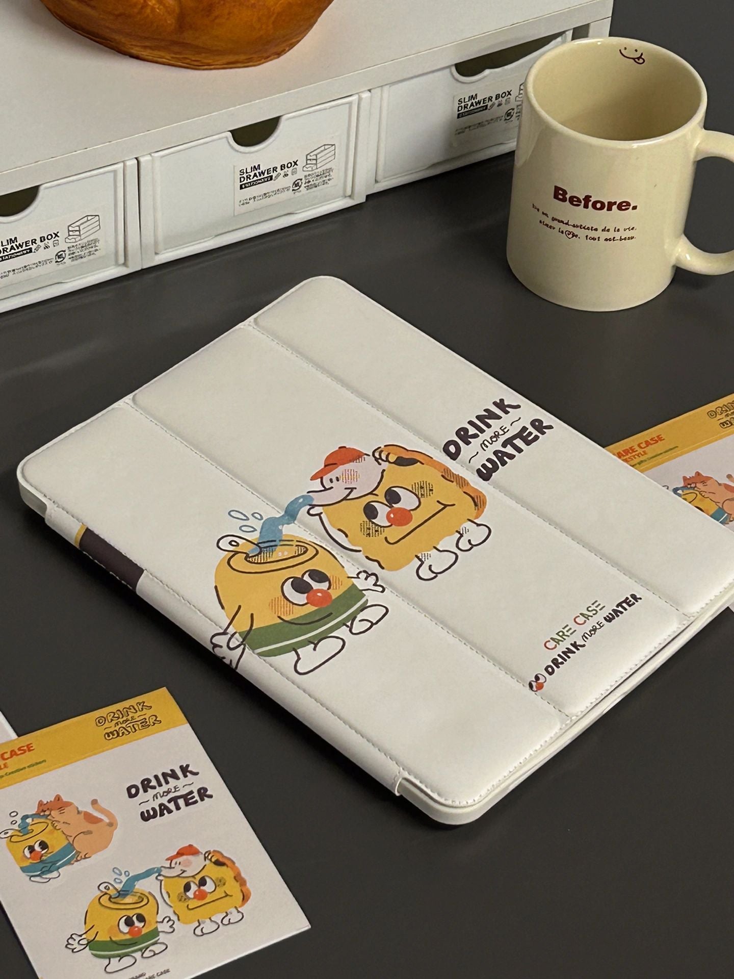 IPAD Cover Drink more Water πΊπ¦