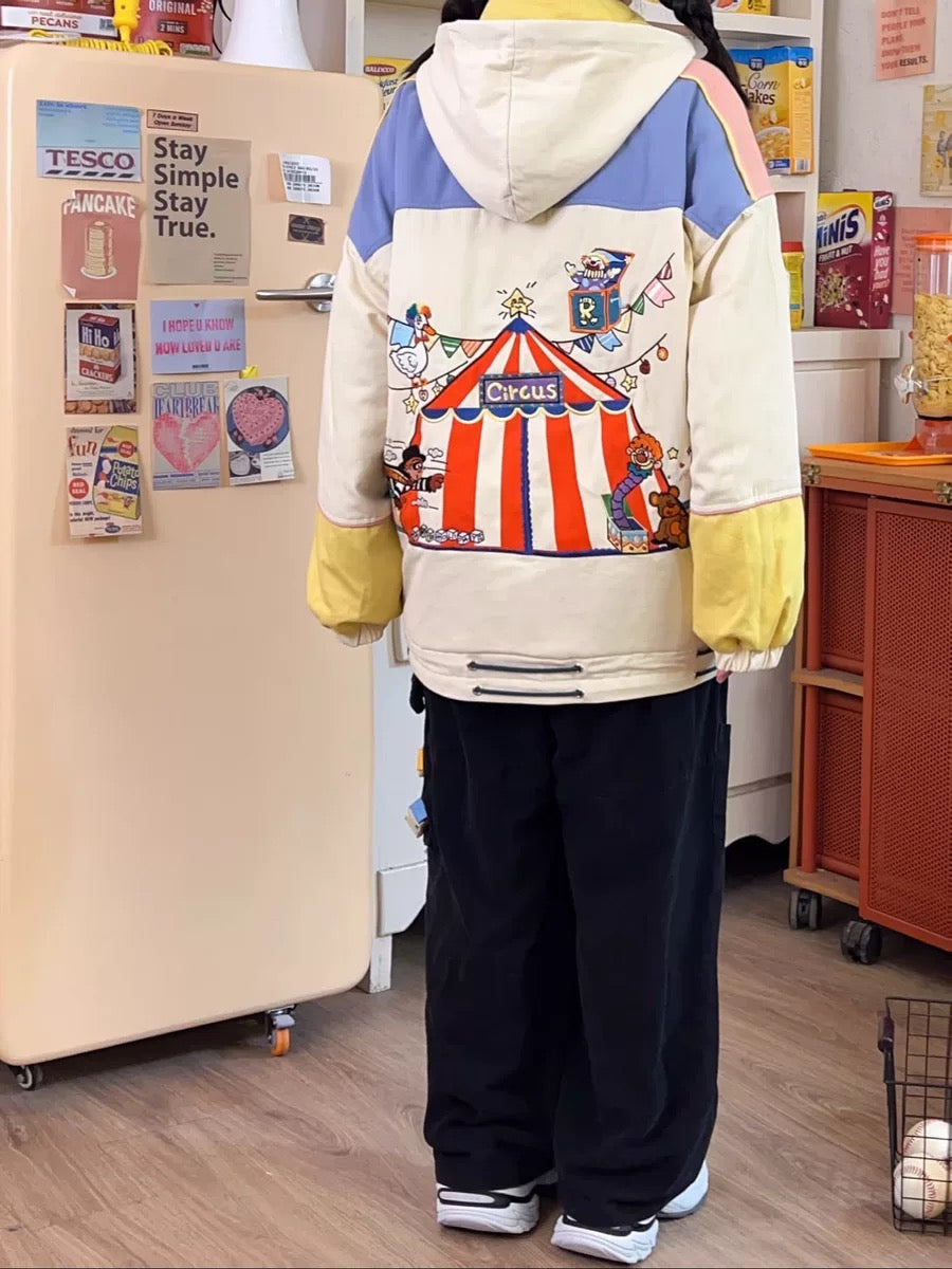 ππHooded Windproof Cotton Jacket 2024 Winter,Colorful shirts ππ©΅ππ