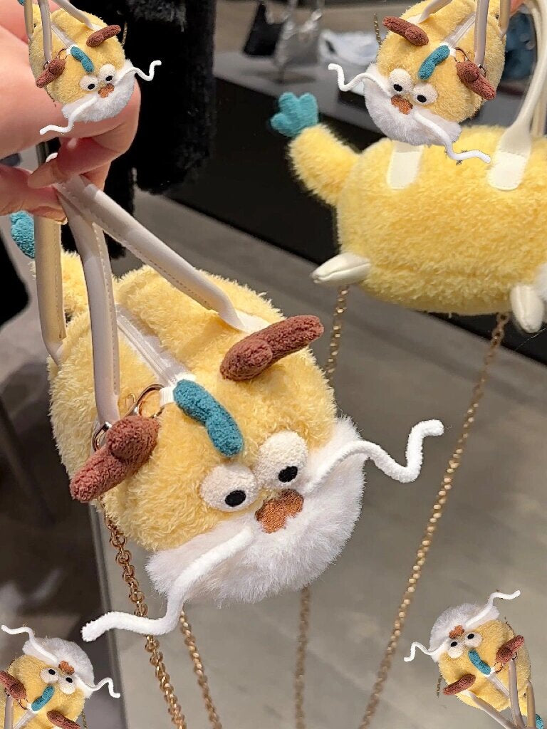 🐾Cute animal pattern bag🐈🦦💞