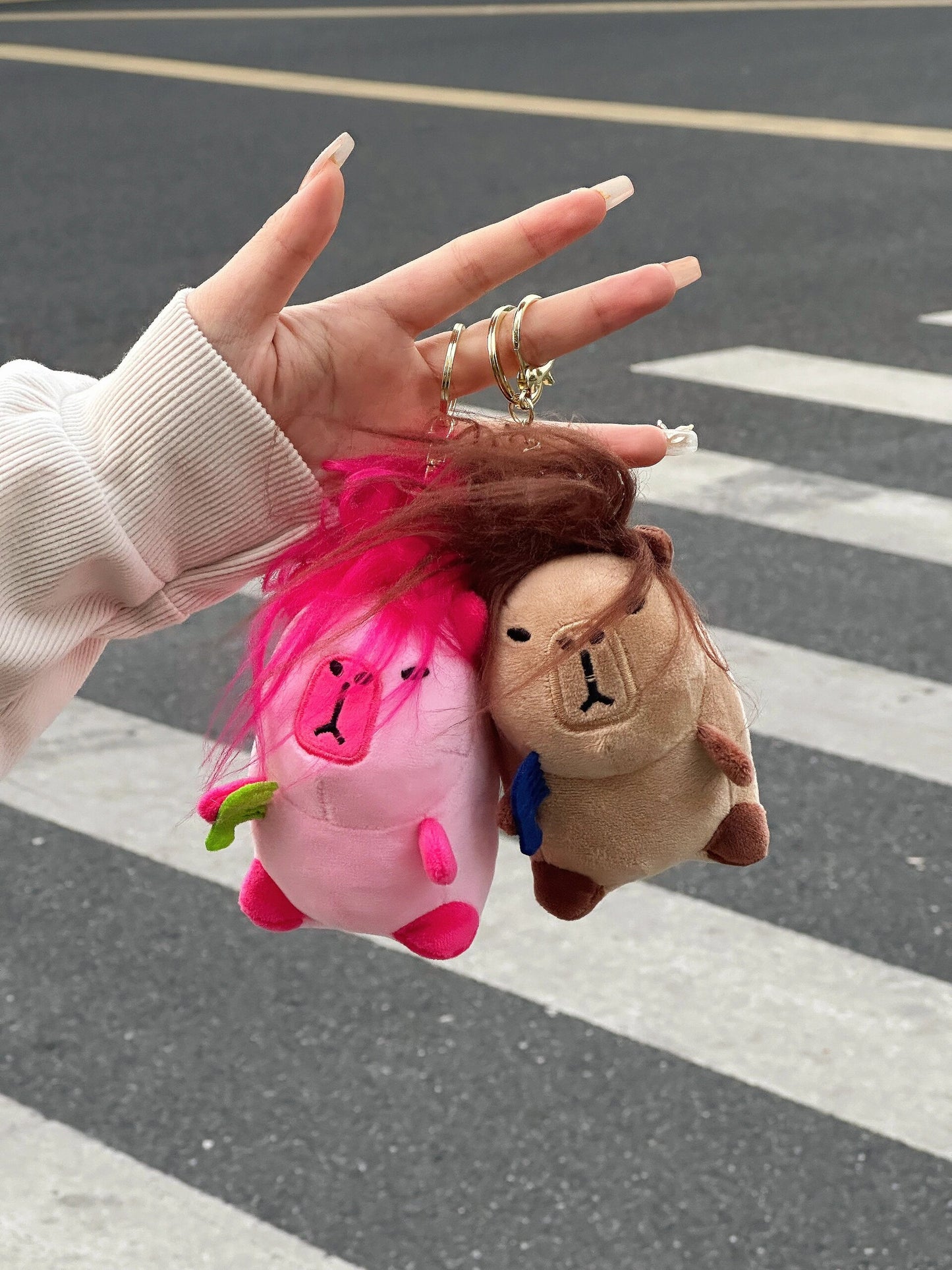 Capybara keychain🦦