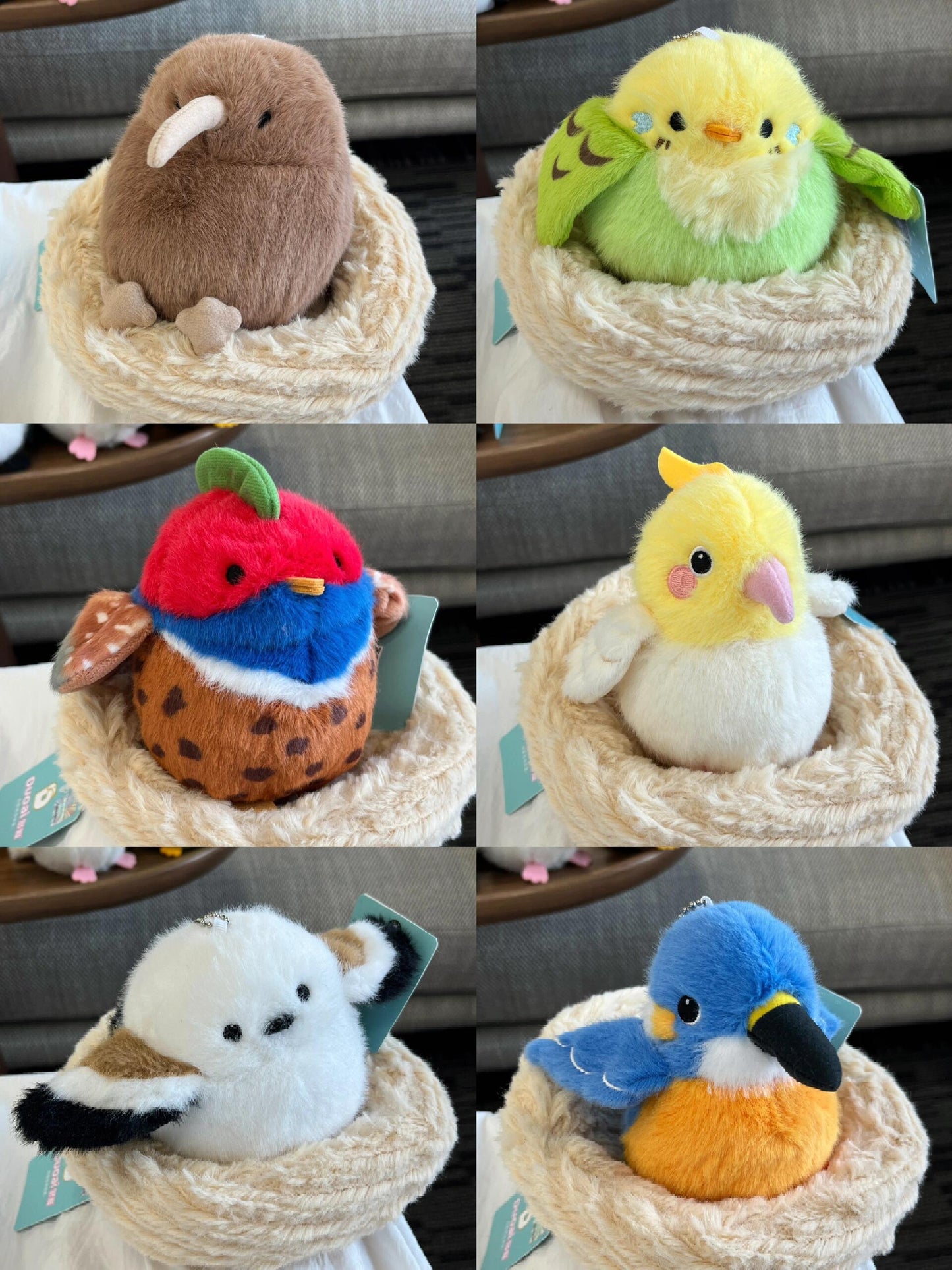 Including bird dolls🦜🦆🐤