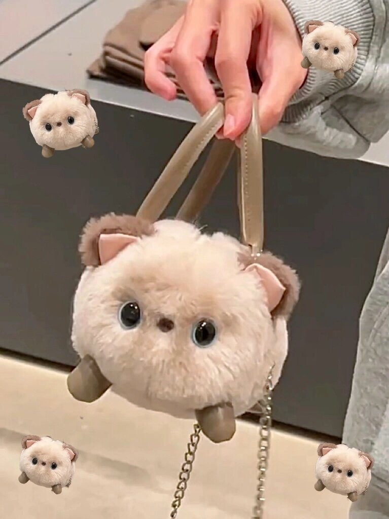 🐾Cute animal pattern bag🐈🦦💞
