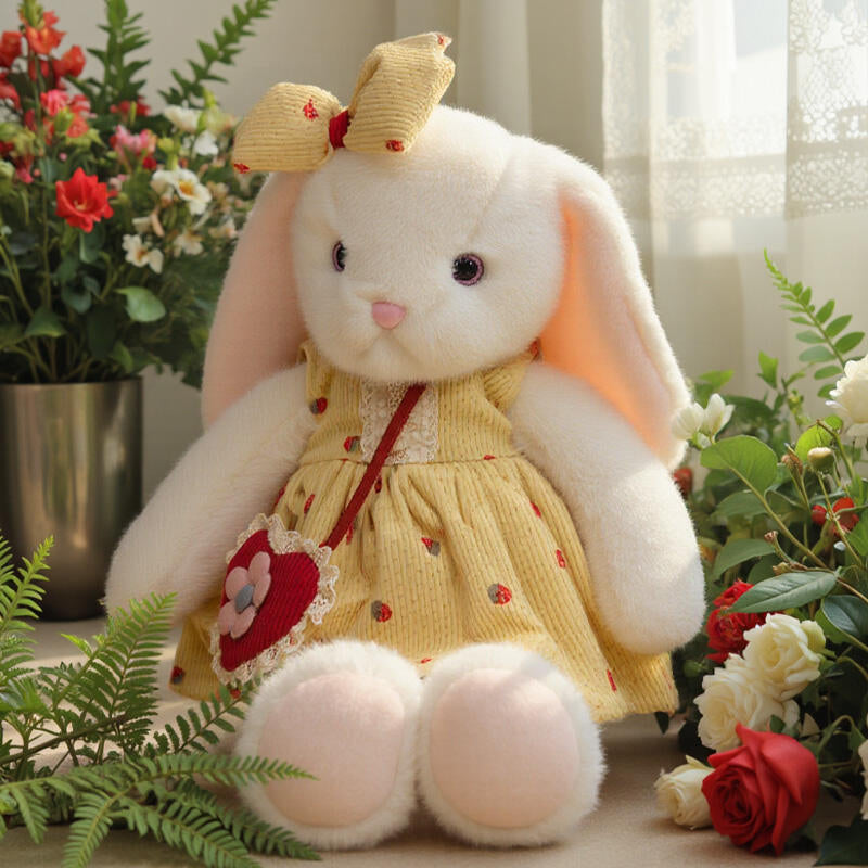 Bow Dress Bunny Plush Doll π°