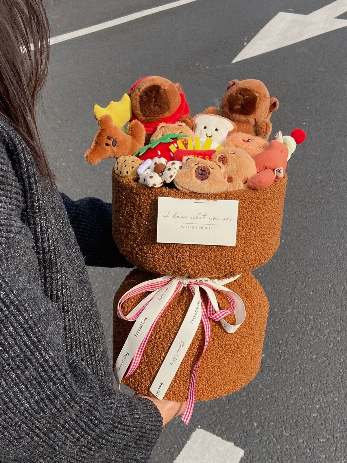Capybara doll bouquet💐