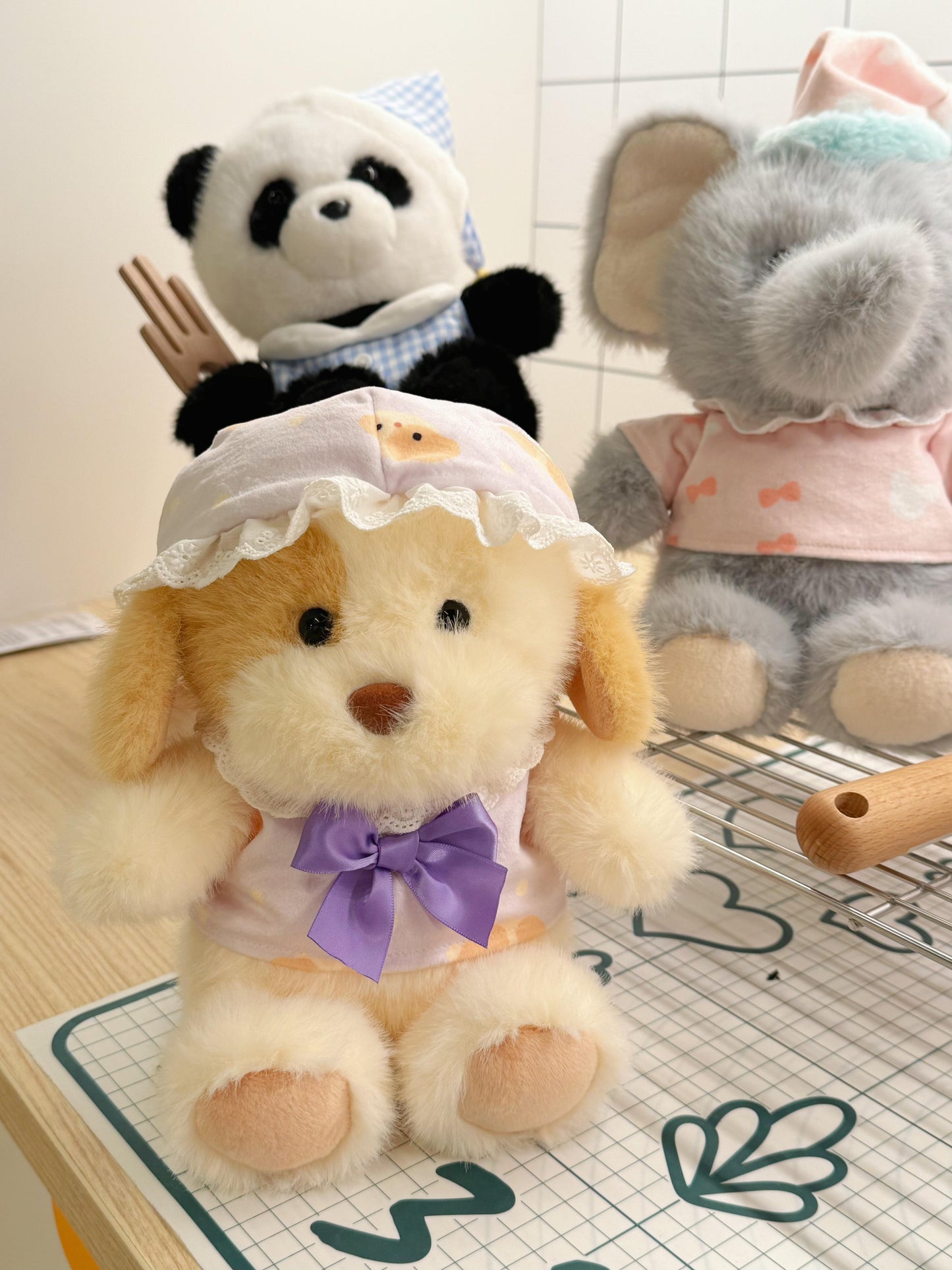 A collection of cute dolls