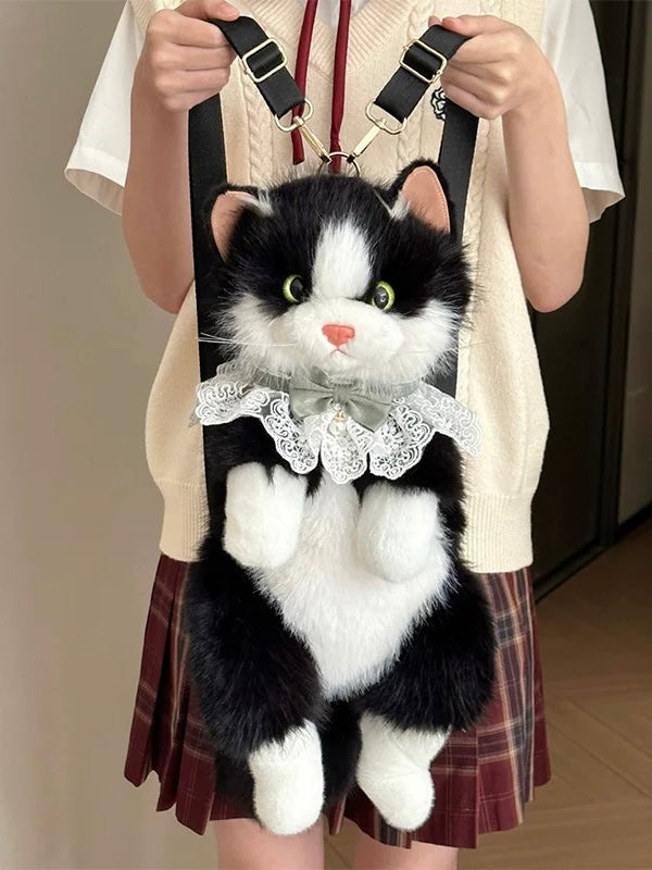 Plush Cat Backpack🐱
