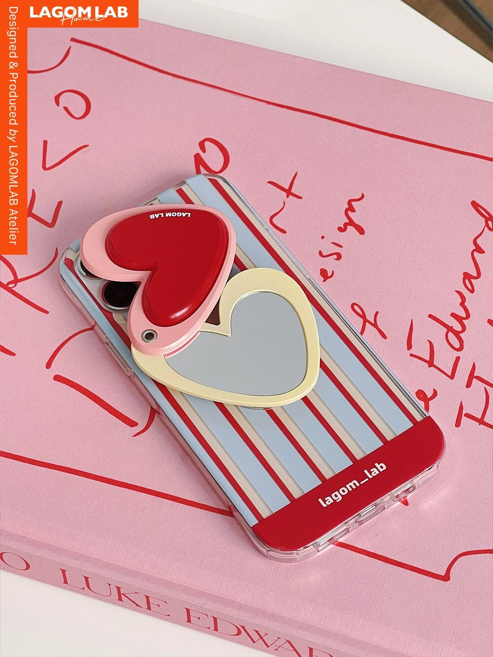 Heart shape with mirror🧃