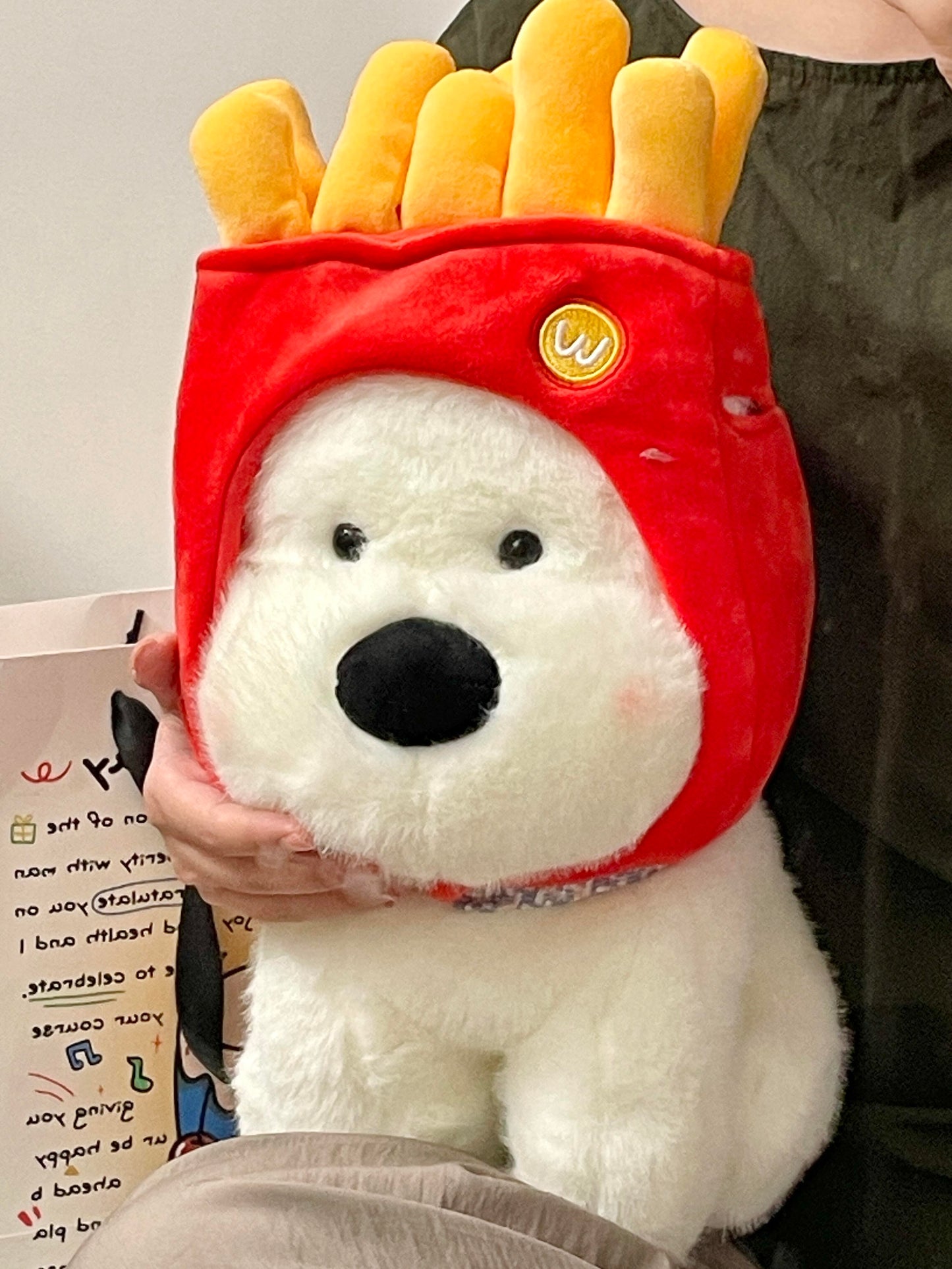 Puppy🐶 & French fries🍟