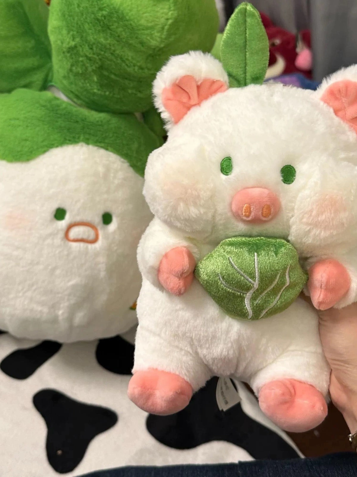 Stuffed vegetable doll with pork🐷