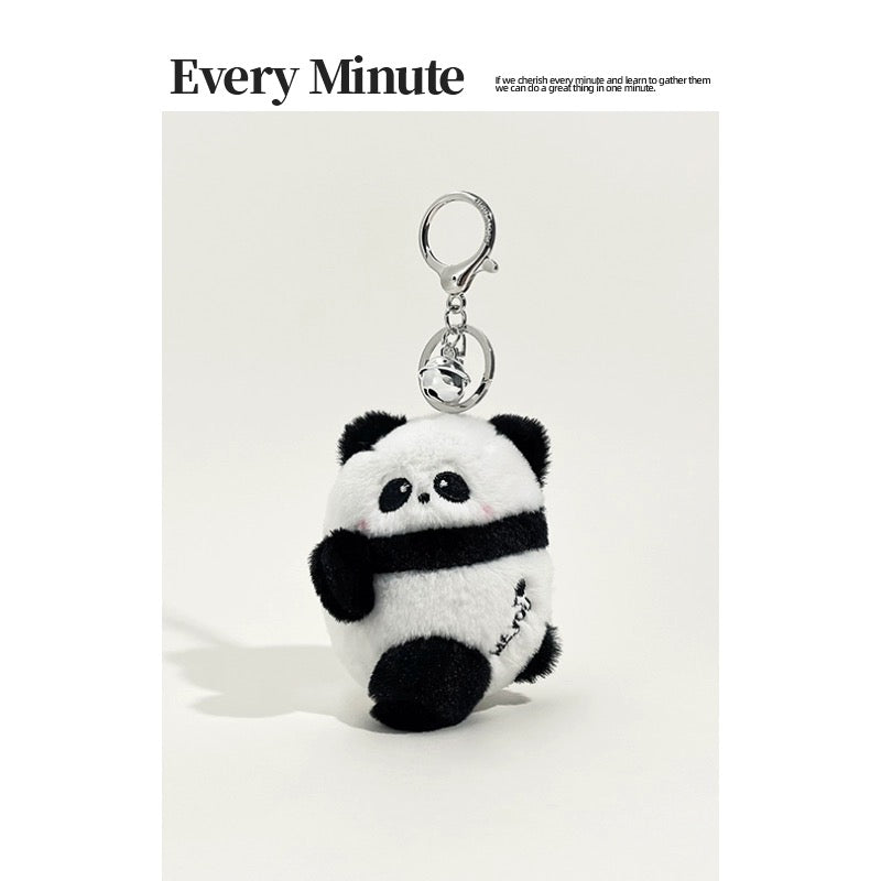 Panda keychain magnets stick together 🐼