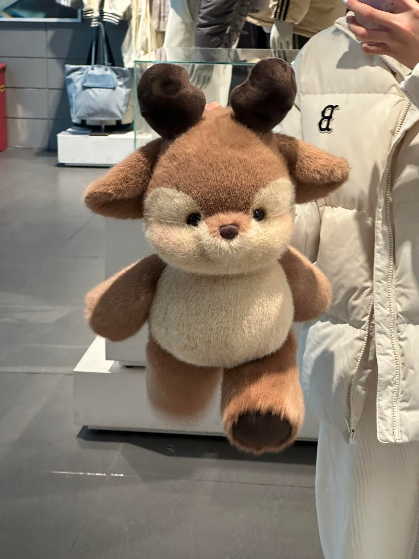 Fluffy Deer Plush Toy ๐ฆ