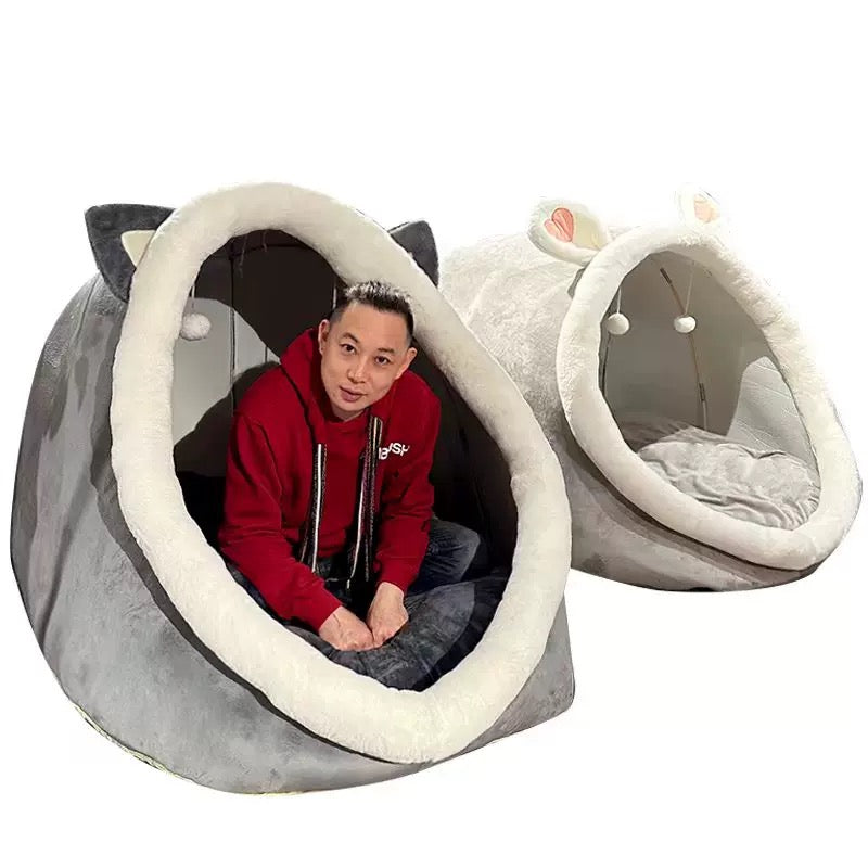 Giant cat bed lol😻🩷