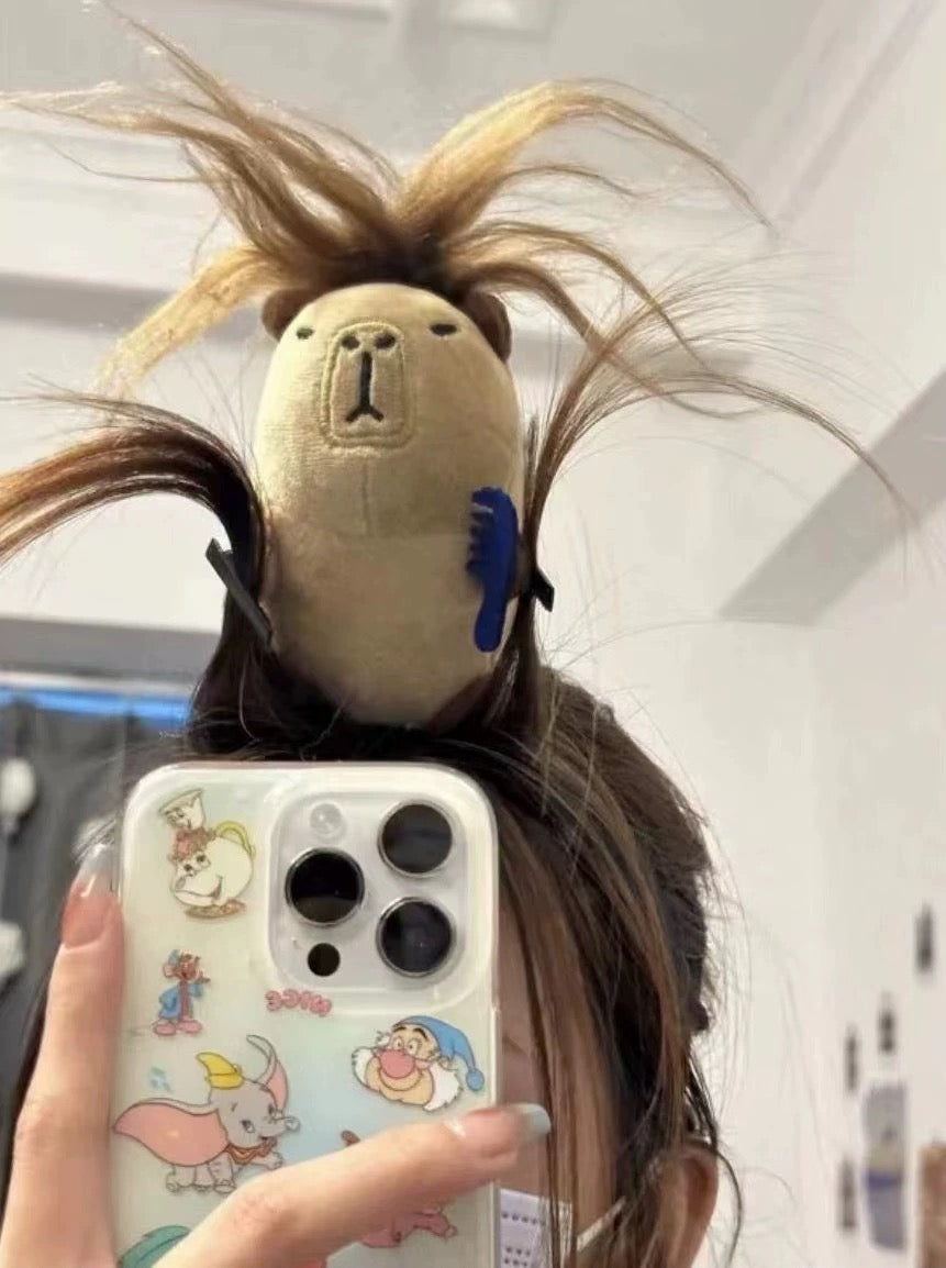 Cute capybara hairband💕🦦
