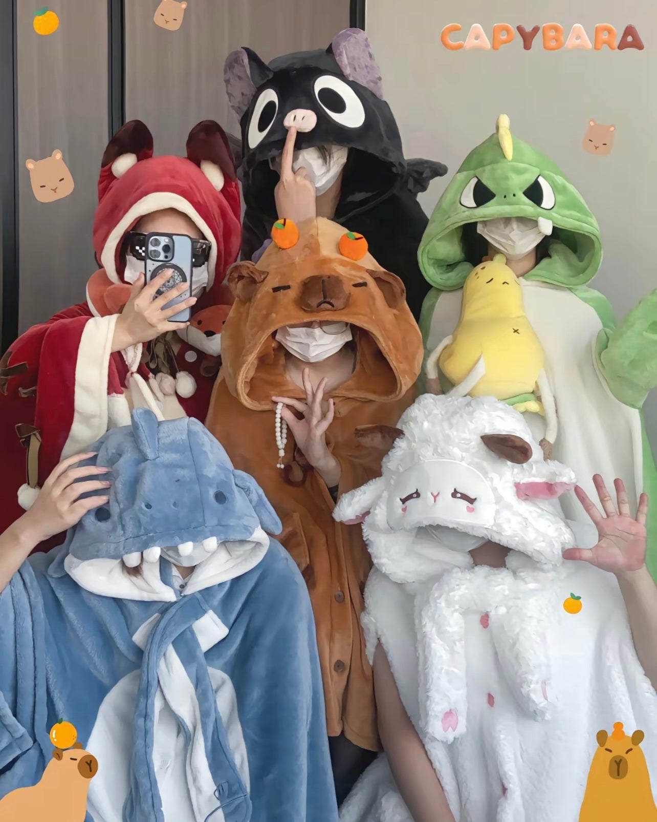 Collection of super cute hooded robes. π