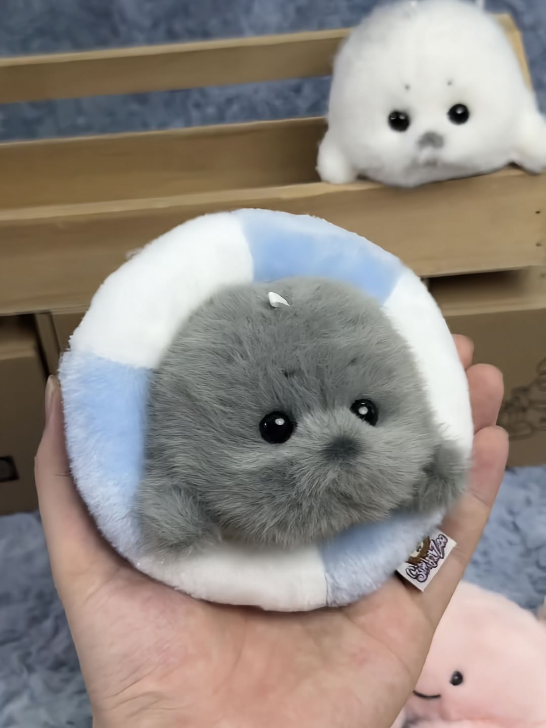 Mini seals 🦭🩶🤍