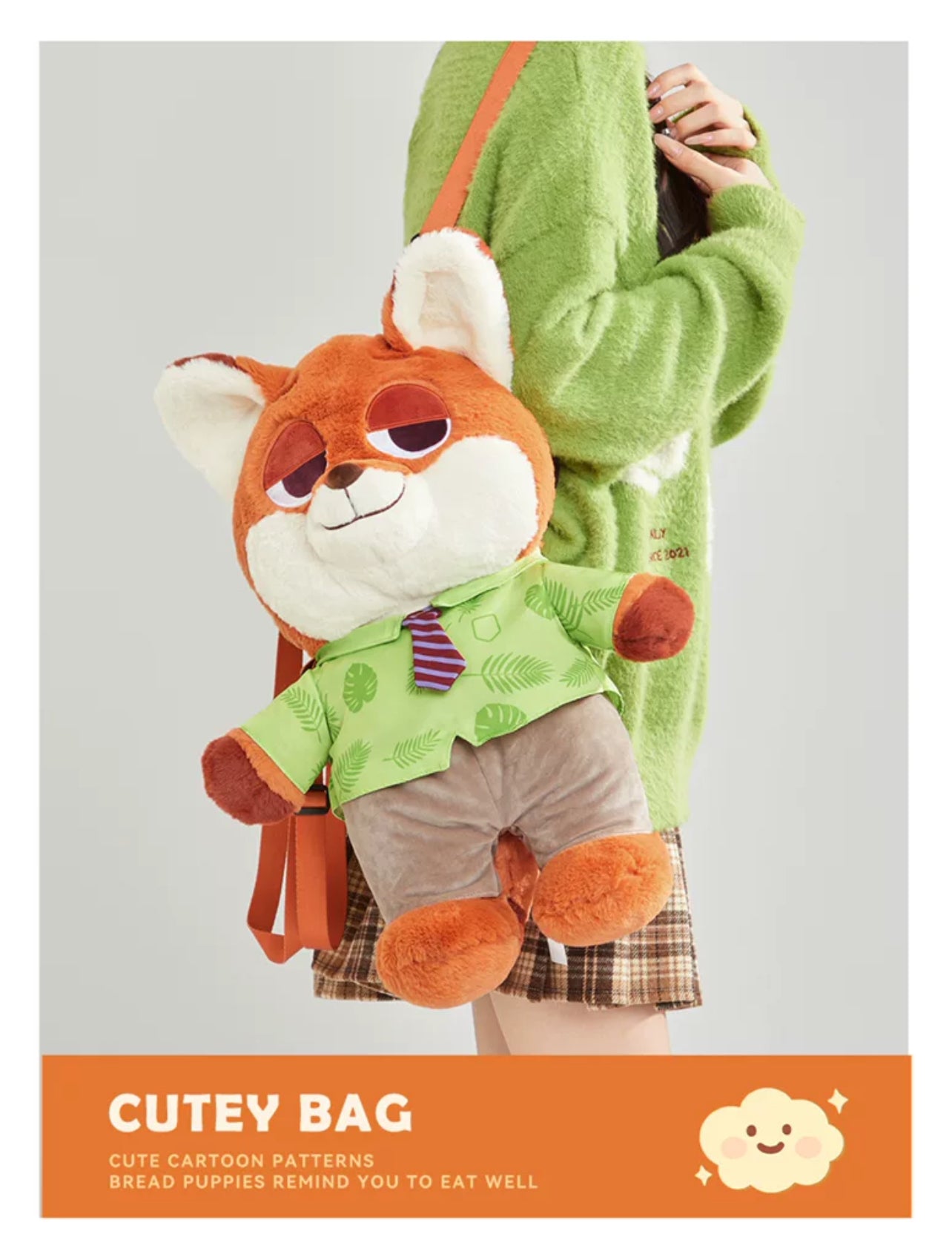 Zootopia Nick & Judy Backpack π§‘π
