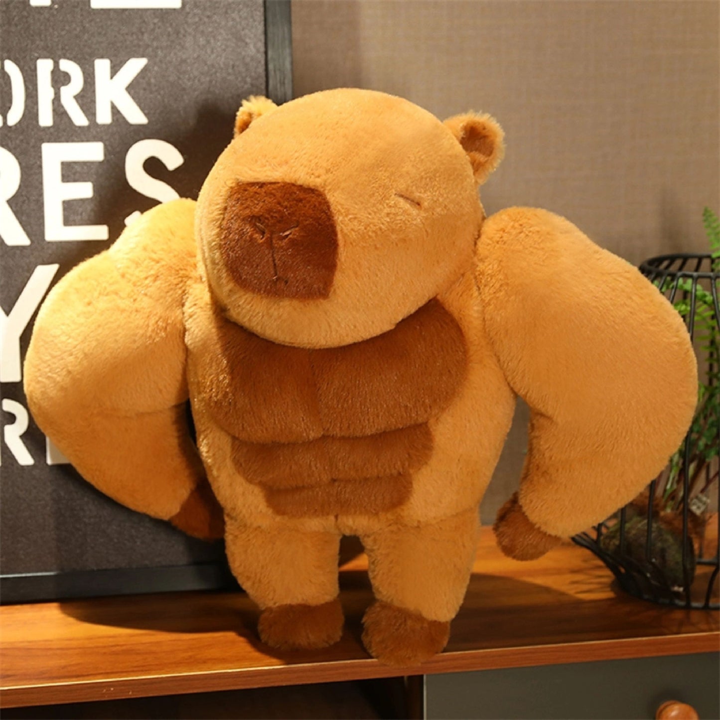 The capybara is strong ๐ช๐ฝ