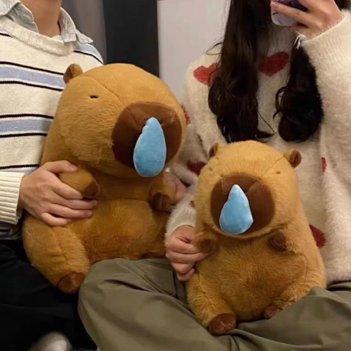 Capybara has a runny nose 🦦🤧