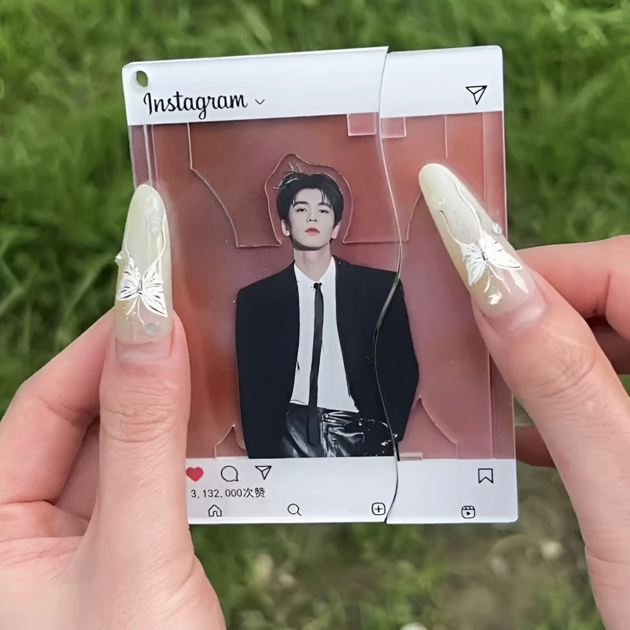 Acrylic keychain / bag charm