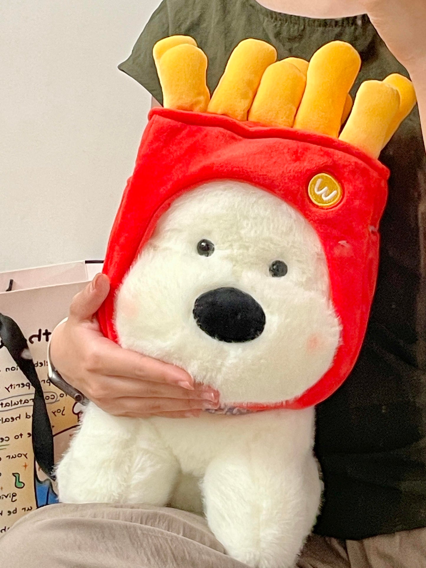 Puppy🐶 & French fries🍟