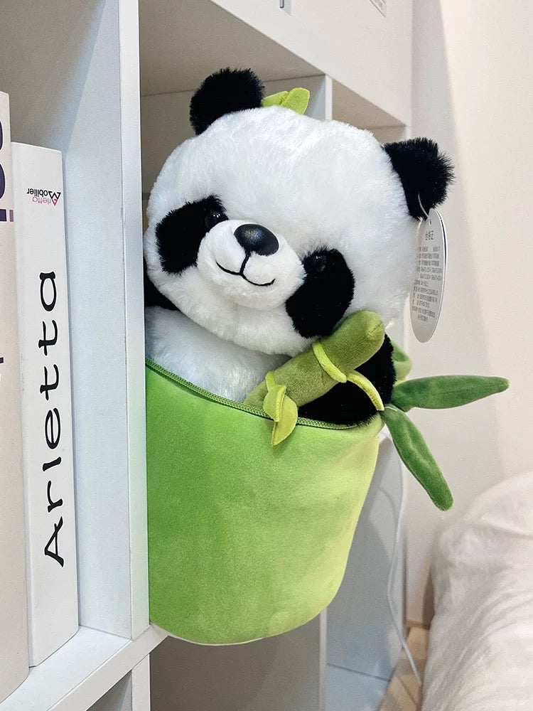 Panda in the bamboo tree๐๐ผ