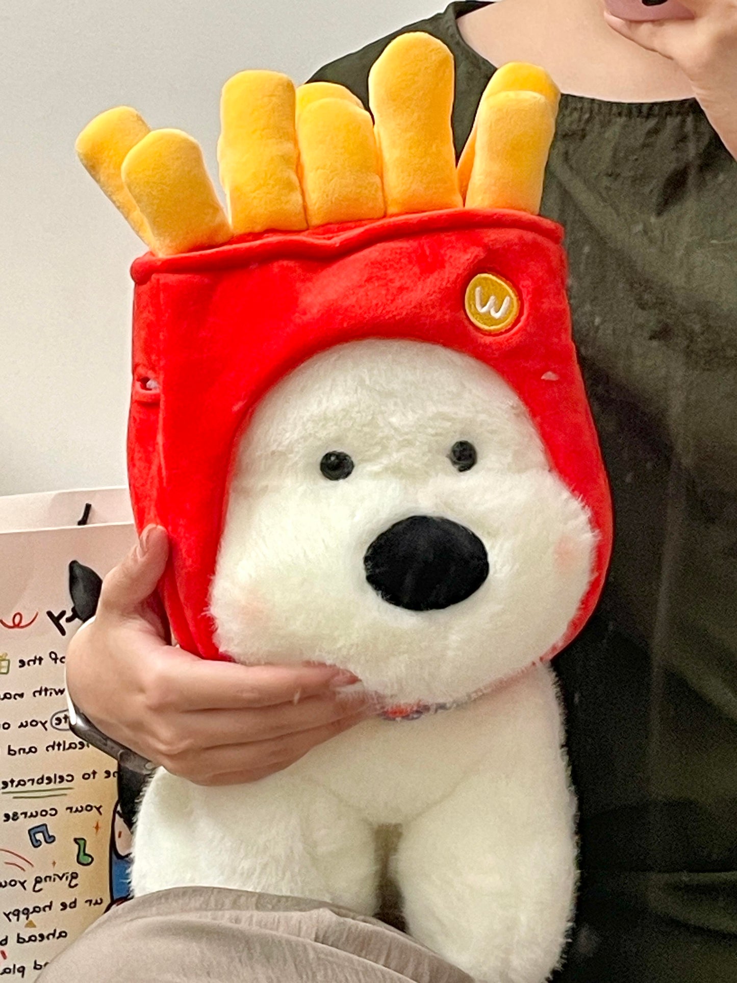 Puppy🐶 & French fries🍟