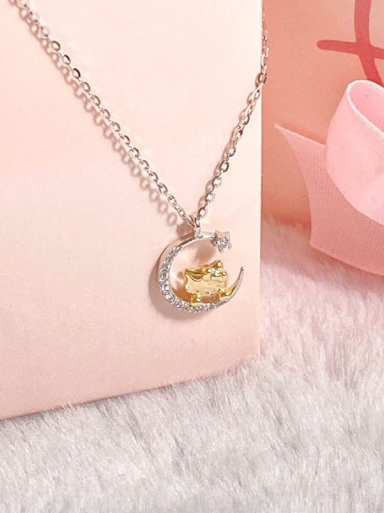 Kitty Necklace🩷💝