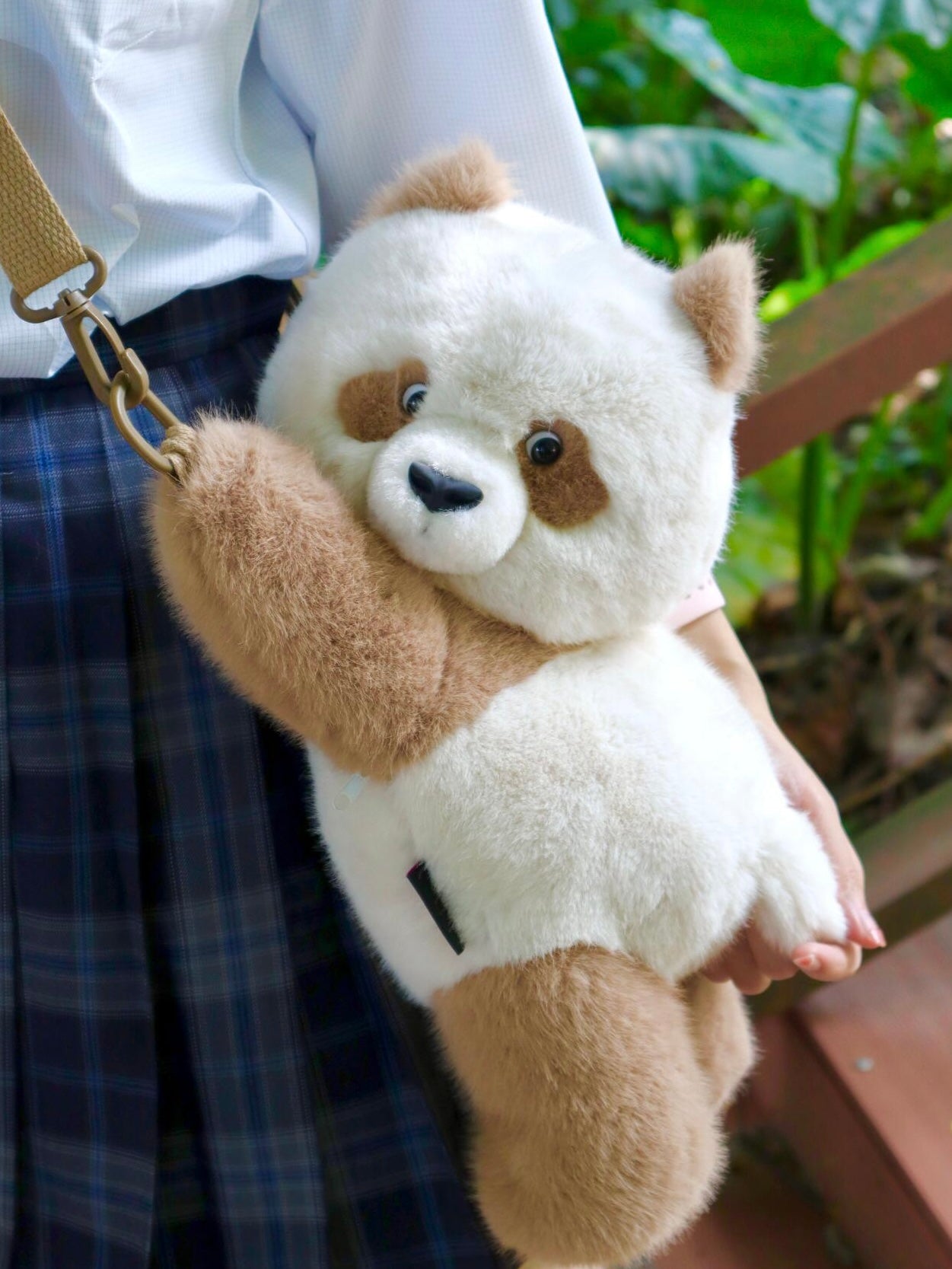 Super cute brown panda bag ๐ผ๐ค