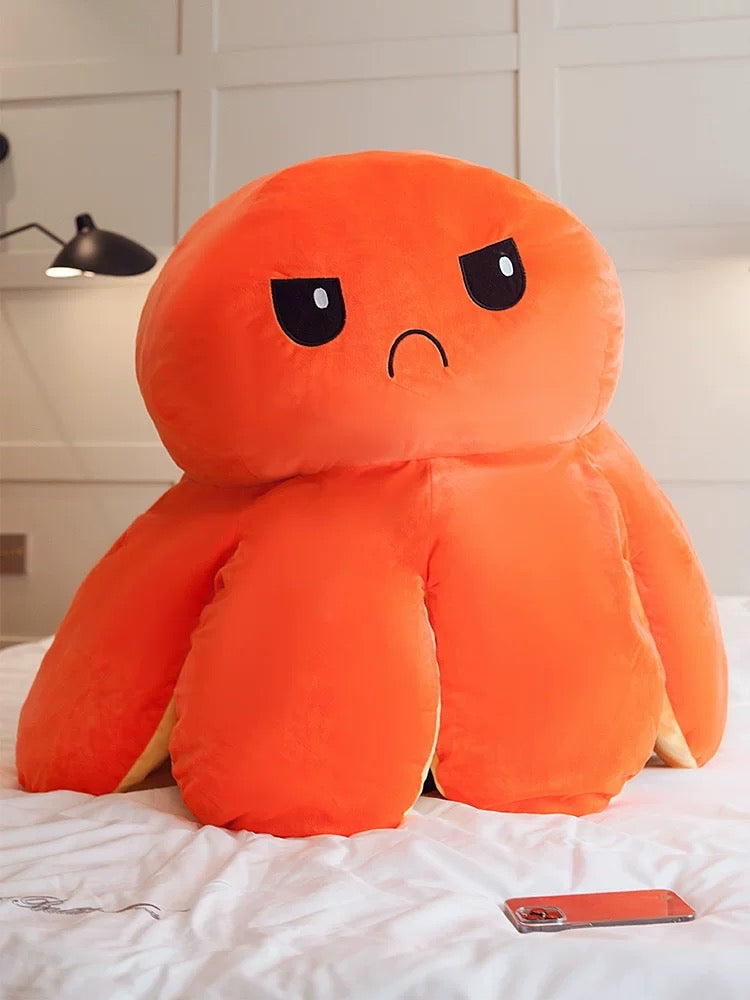 Angry & happy octopus π