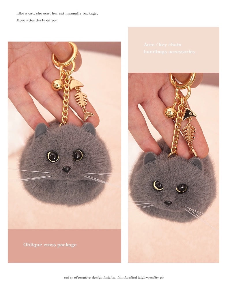 🐱Realistic cat keychain🐱💖
