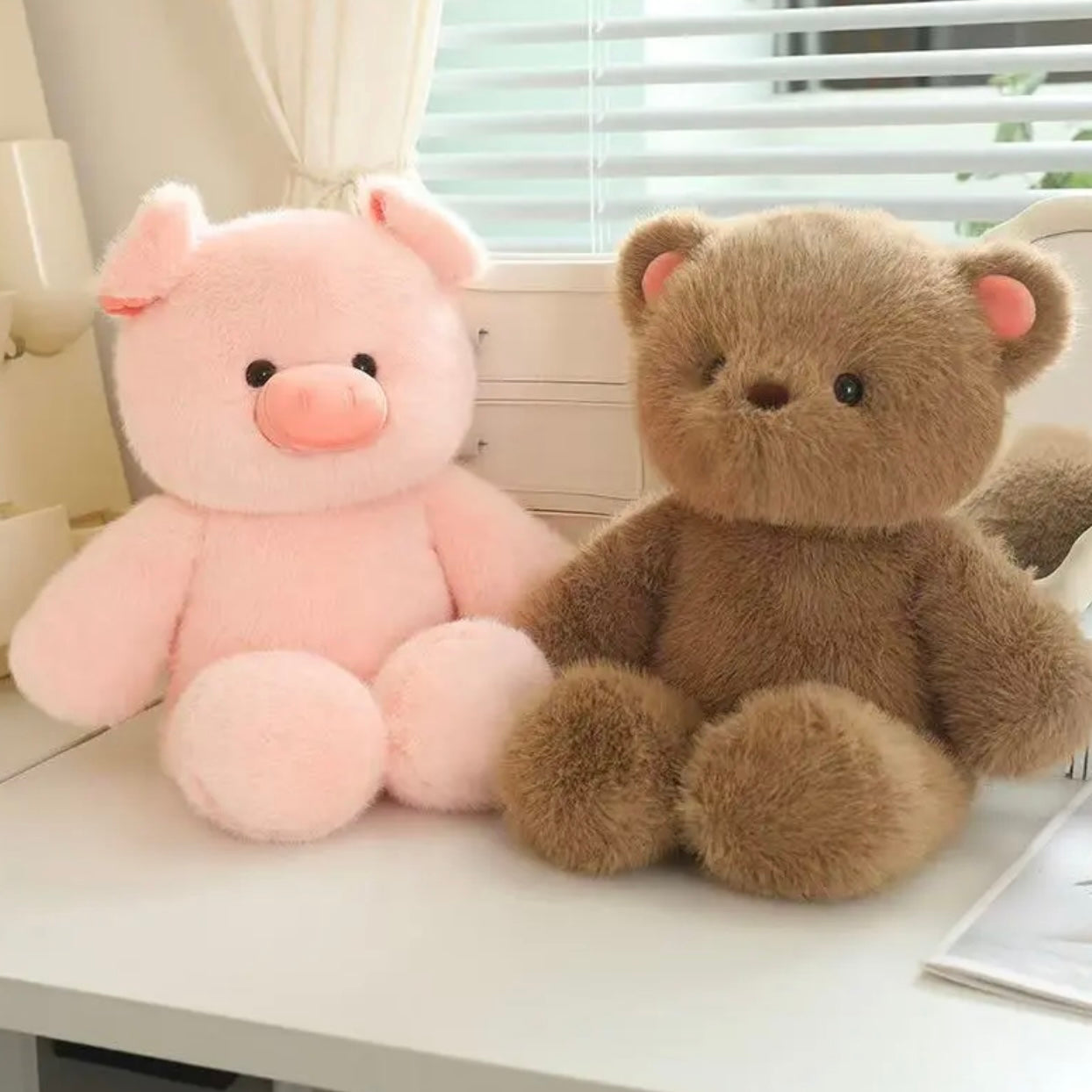 Pig, bear, rabbit 🧸