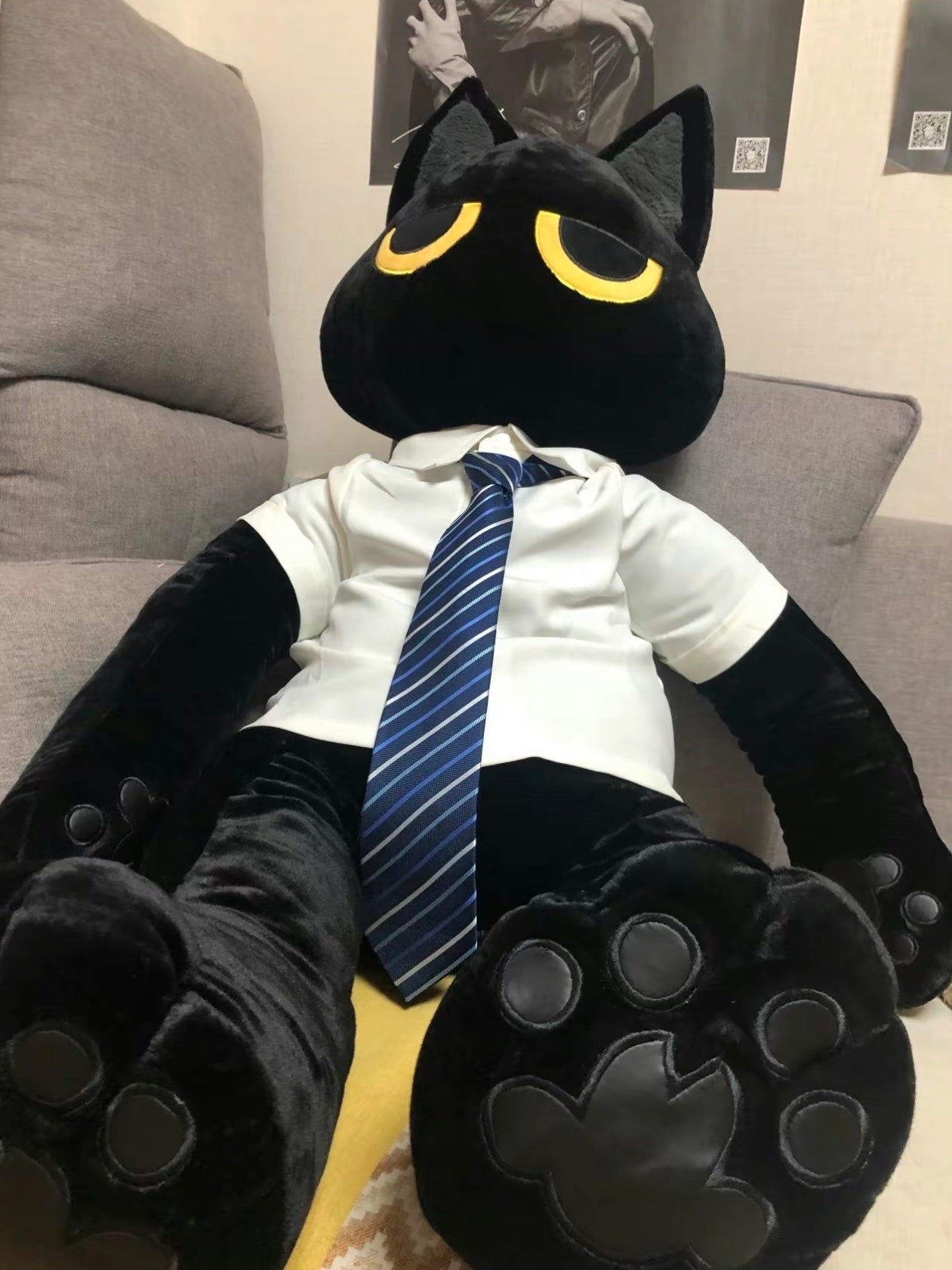 Big black cat๐โโฌ