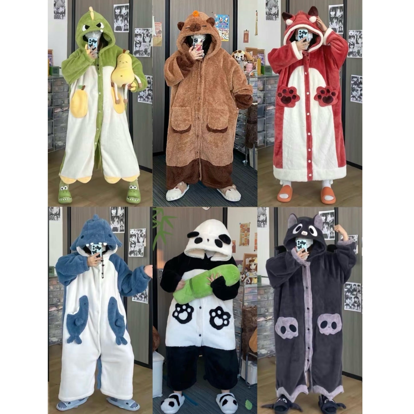 🦖Collection of cute animal sets🐼🦊