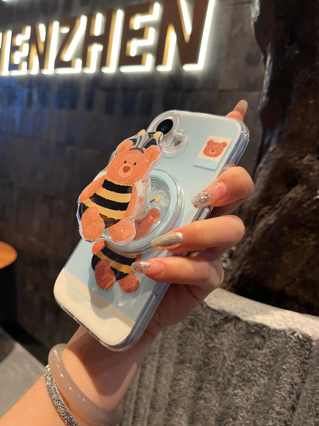 Bee My Bear iPhone Case
