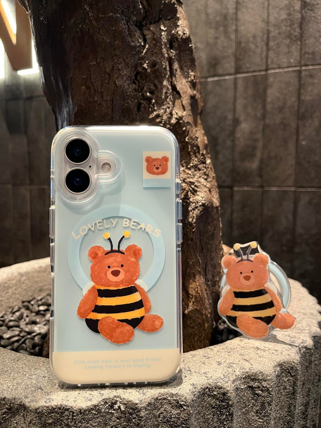 Bee My Bear iPhone Case