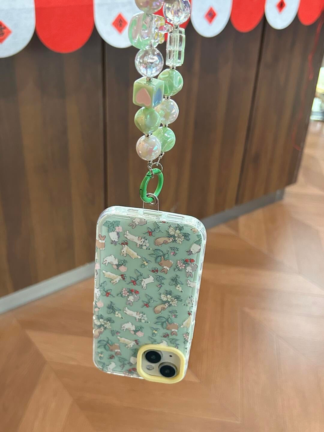 Bunny Meadow iPhone Case
