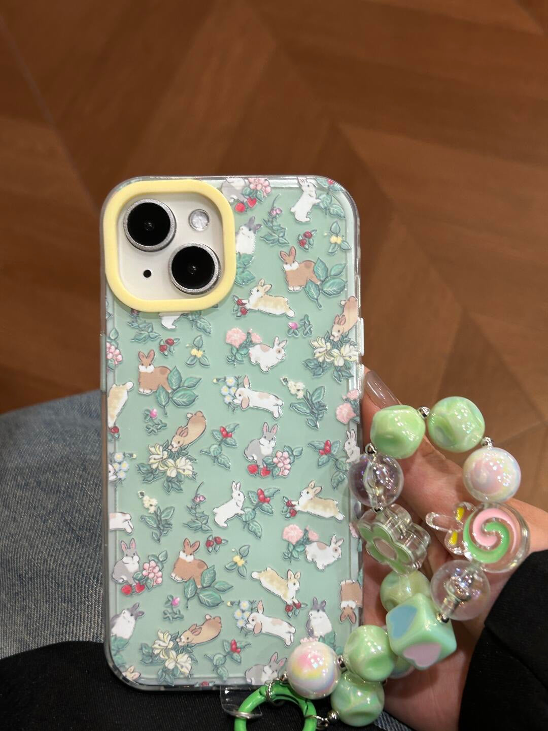 Bunny Meadow iPhone Case