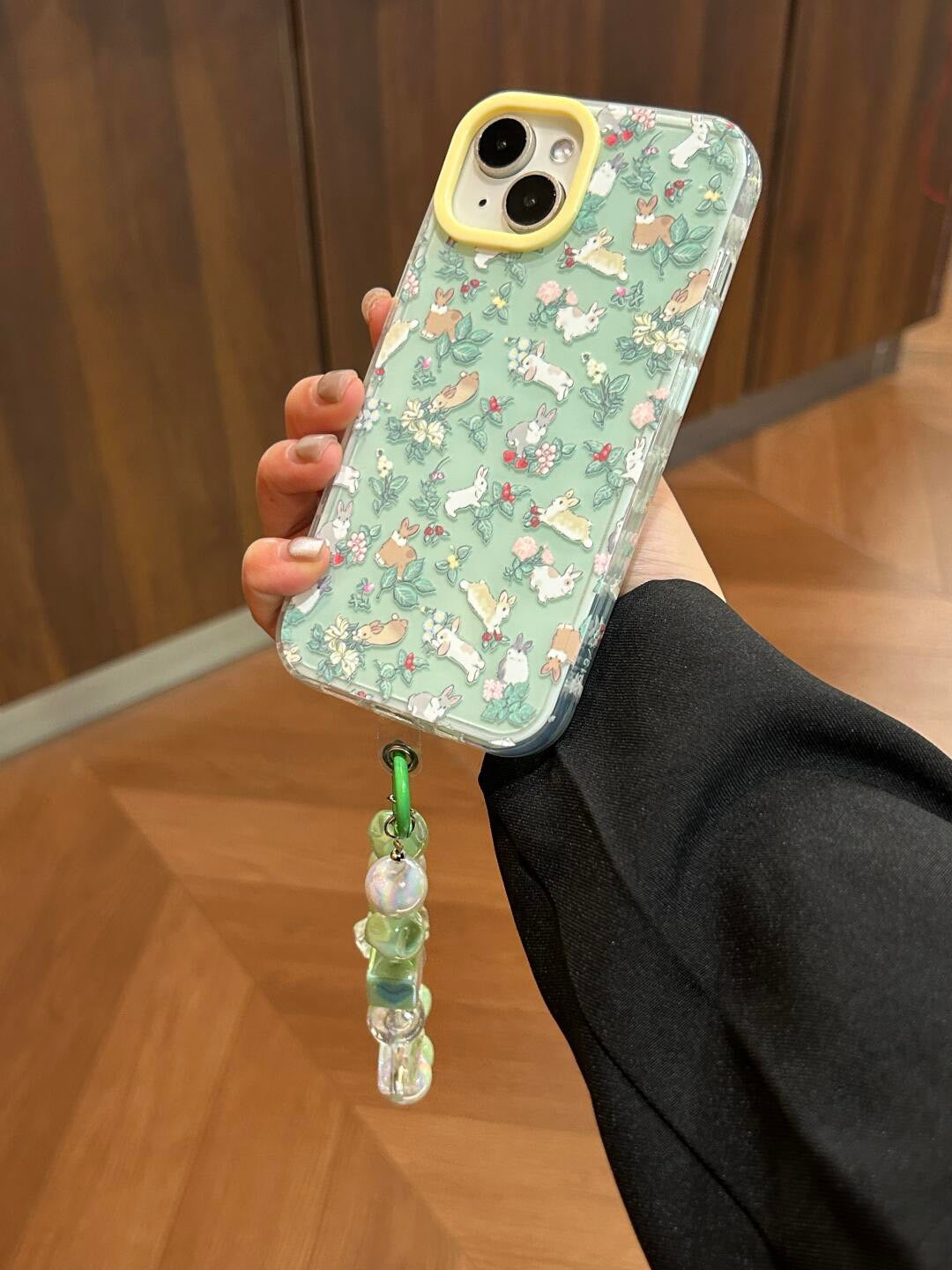 Bunny Meadow iPhone Case